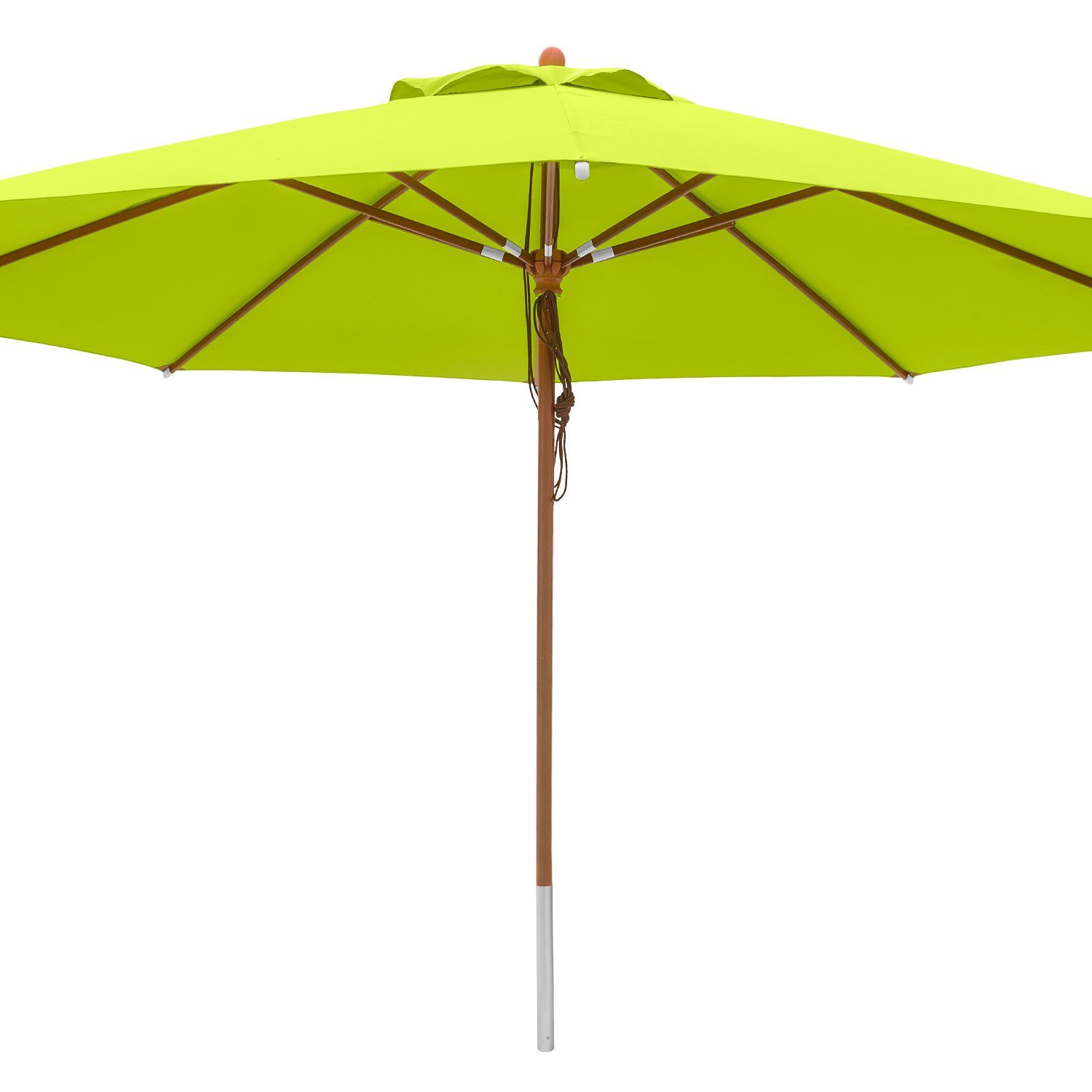 Sonnenschirm Rund, 240 Cm Ø, Blau – UV 50+, Neigbar, Wasserabweisend, Inkl. Tragetasche, Für Garten & Terrasse